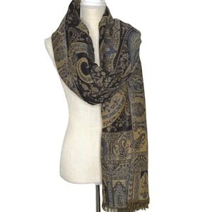Paisley‎ Floral Large Shawl/Scarf/Wrap